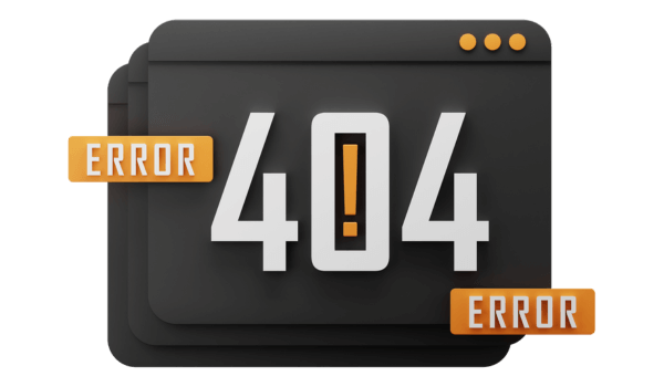 404 Error Section – Error Image
